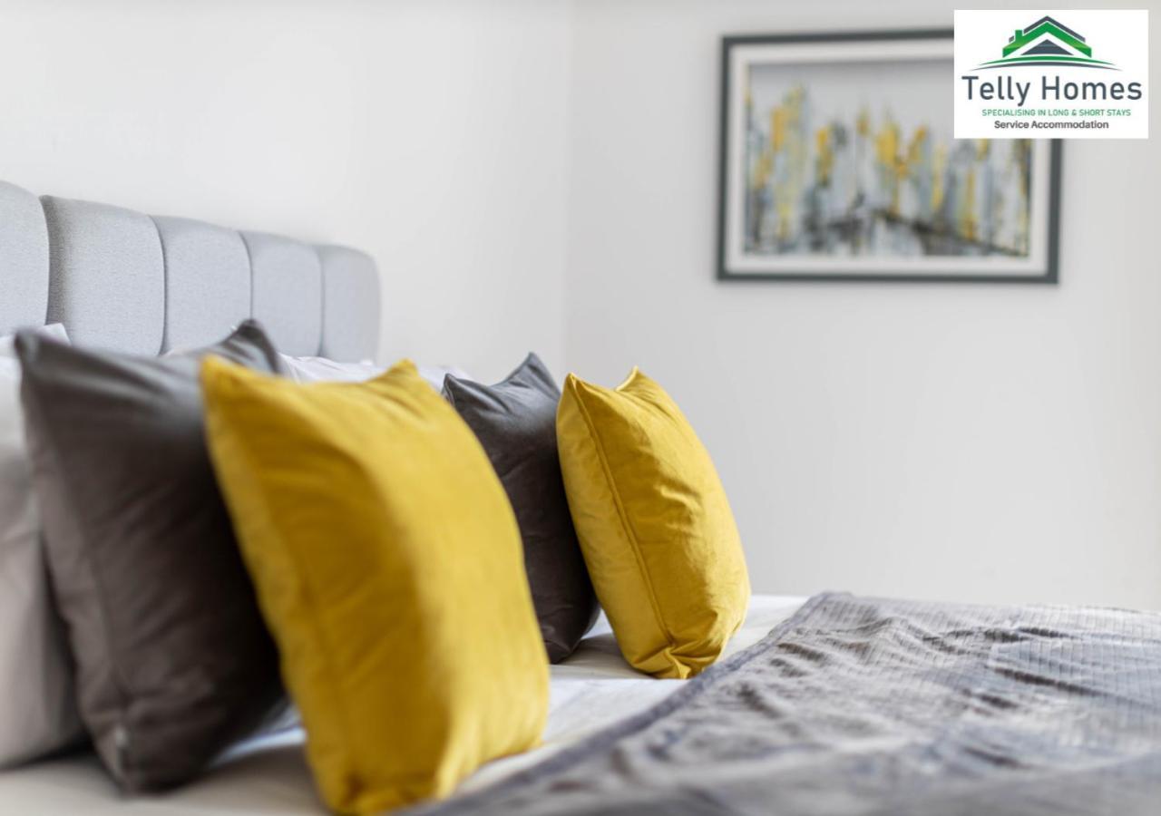 5 Percent Off Weekly And 20 Percent Off Monthly Bookings - Marigold Unit At Telly Homes Limited Birmingham City Centre -2 Bedroom Apartment, Free Wifi Zewnętrze zdjęcie