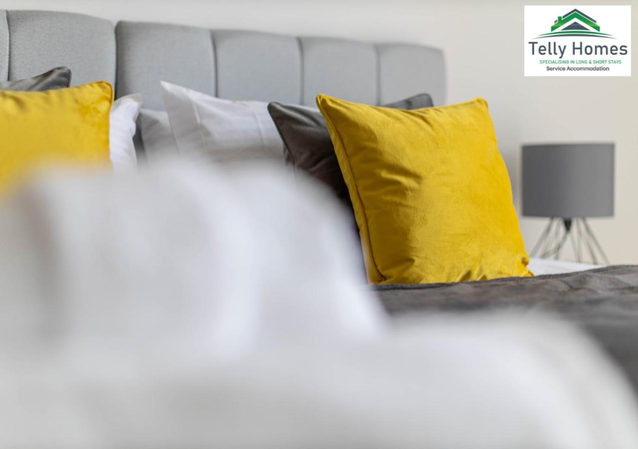 5 Percent Off Weekly And 20 Percent Off Monthly Bookings - Marigold Unit At Telly Homes Limited Birmingham City Centre -2 Bedroom Apartment, Free Wifi Zewnętrze zdjęcie