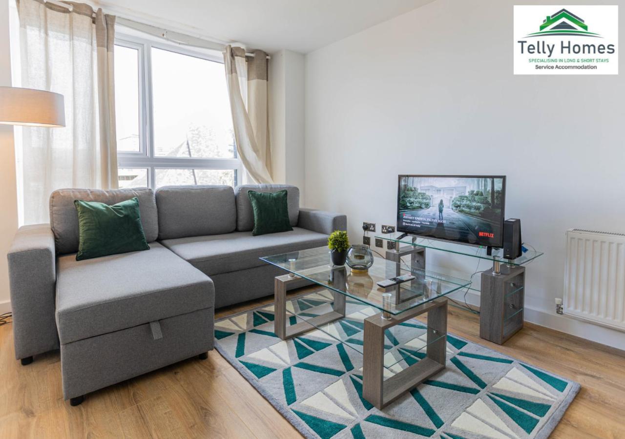 5 Percent Off Weekly And 20 Percent Off Monthly Bookings - Marigold Unit At Telly Homes Limited Birmingham City Centre -2 Bedroom Apartment, Free Wifi Zewnętrze zdjęcie