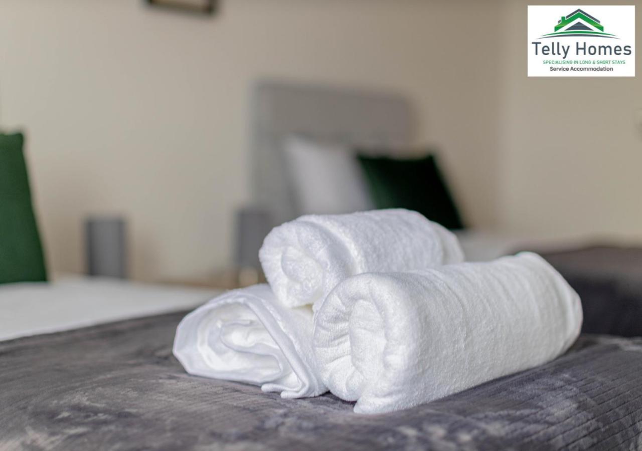 5 Percent Off Weekly And 20 Percent Off Monthly Bookings - Marigold Unit At Telly Homes Limited Birmingham City Centre -2 Bedroom Apartment, Free Wifi Zewnętrze zdjęcie