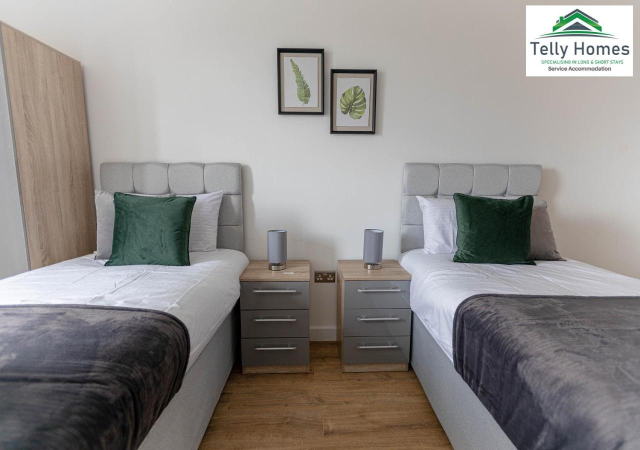 5 Percent Off Weekly And 20 Percent Off Monthly Bookings - Marigold Unit At Telly Homes Limited Birmingham City Centre -2 Bedroom Apartment, Free Wifi Zewnętrze zdjęcie