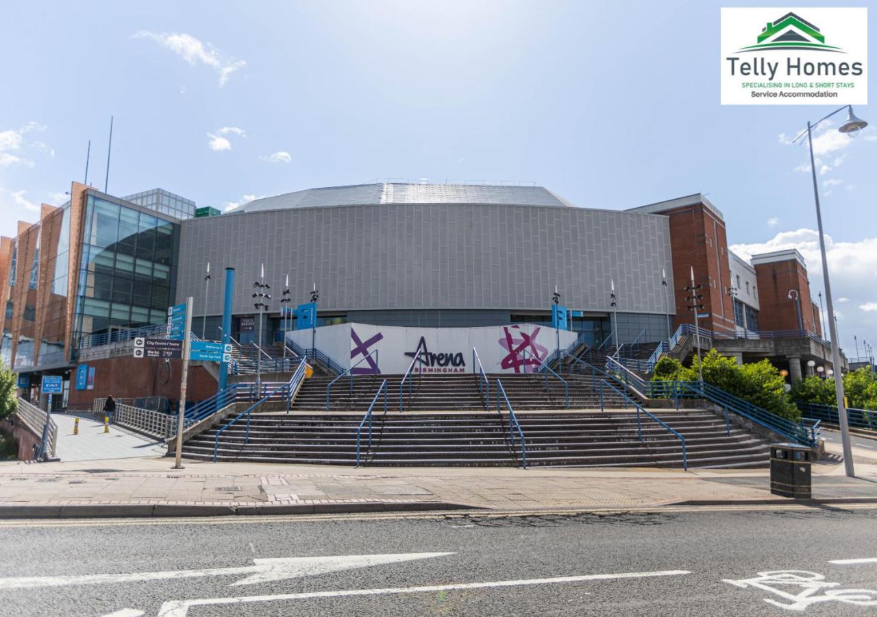 5 Percent Off Weekly And 20 Percent Off Monthly Bookings - Marigold Unit At Telly Homes Limited Birmingham City Centre -2 Bedroom Apartment, Free Wifi Zewnętrze zdjęcie