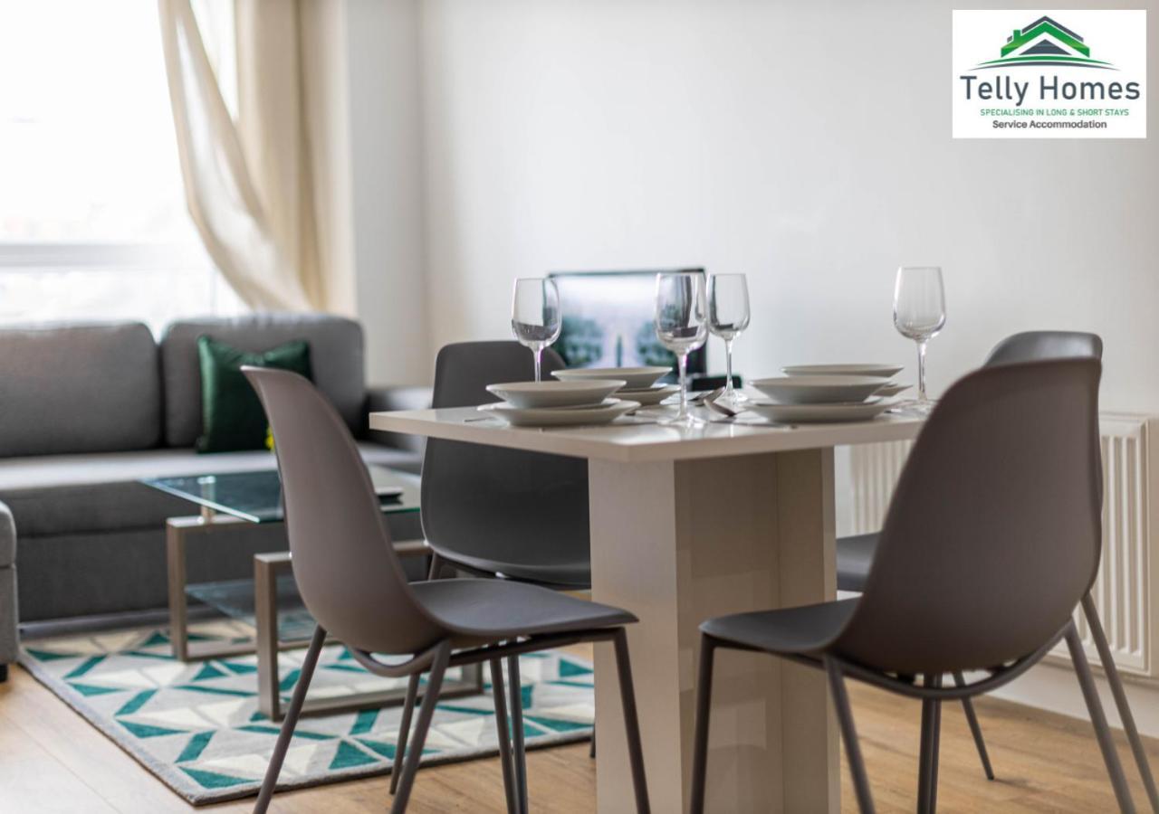 5 Percent Off Weekly And 20 Percent Off Monthly Bookings - Marigold Unit At Telly Homes Limited Birmingham City Centre -2 Bedroom Apartment, Free Wifi Zewnętrze zdjęcie