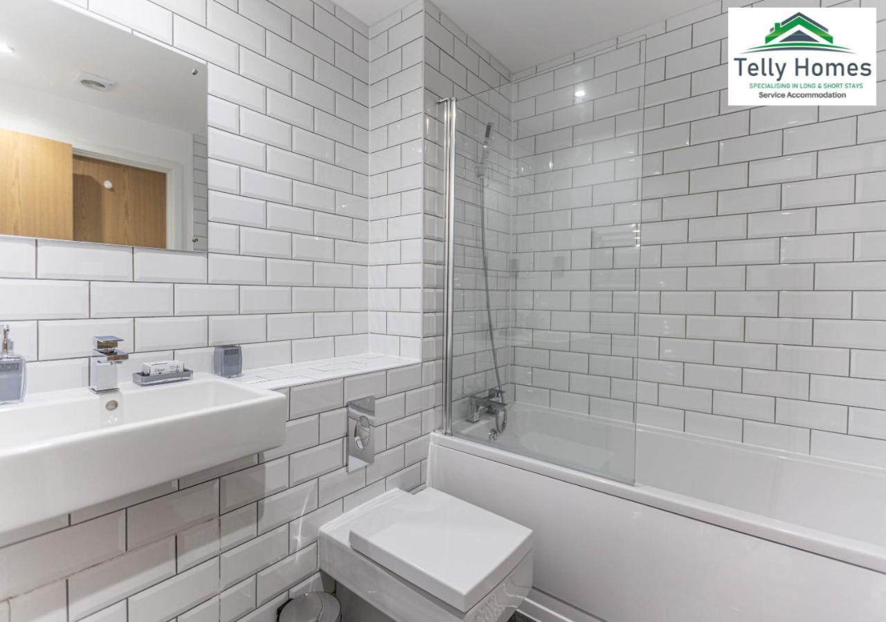 5 Percent Off Weekly And 20 Percent Off Monthly Bookings - Marigold Unit At Telly Homes Limited Birmingham City Centre -2 Bedroom Apartment, Free Wifi Zewnętrze zdjęcie